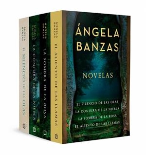 PACK ÁNGELA BANZAS (EL SILENCIO DE LAS OLAS | LA CONJURA DE LA NIEBLA | LA SOMBRA DE LA ROSA | EL ALIENTO DE LAS LLAMAS) | 9788466391306 | BANZAS, ÁNGELA | Llibreria Drac - Librería de Olot | Comprar libros en catalán y castellano online
