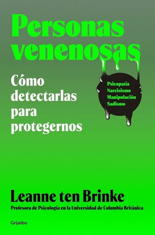 PERSONAS VENENOSAS | 9788425373947 | TEN BRINKE, LEANNE | Llibreria Drac - Llibreria d'Olot | Comprar llibres en català i castellà online