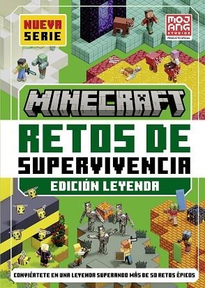 MINECRAFT OFICIAL: RETOS DE SUPERVIVENCIA, 2 (EDICIÓN LEYENDA) | 9788410645776 | AB, MOJANG | Llibreria Drac - Librería de Olot | Comprar libros en catalán y castellano online