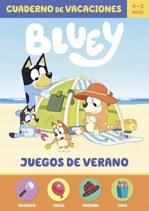 JUEGOS DE VERANO (4-5 AÑOS) (BLUEY. CUADERNO DE VACACIONES) | 9788448873660 | BLUEY | Llibreria Drac - Llibreria d'Olot | Comprar llibres en català i castellà online