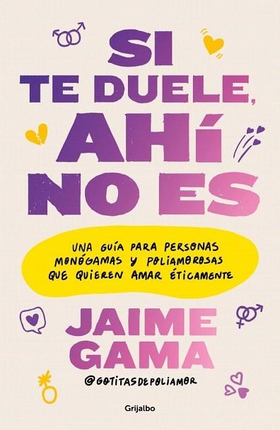 SI TE DUELE, AHÍ NO ES | 9788425374494 | GAMA, JAIME | Llibreria Drac - Librería de Olot | Comprar libros en catalán y castellano online