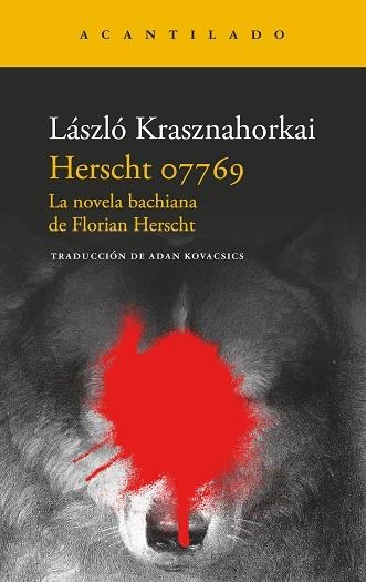HERSCHT 07769 | 9791387964221 | KRASZNAHORKAI, LASZLO | Llibreria Drac - Llibreria d'Olot | Comprar llibres en català i castellà online