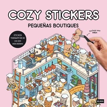 PEQUEÑAS BOUTIQUES - COZY STICKERS | 9791387752545 | BOYER, ALAIN | Llibreria Drac - Llibreria d'Olot | Comprar llibres en català i castellà online