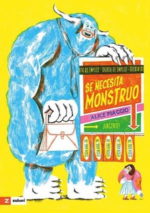 SE NECESITA MONSTRUO | 9788419889706 | PIAGGIO, ALICE | Llibreria Drac - Llibreria d'Olot | Comprar llibres en català i castellà online