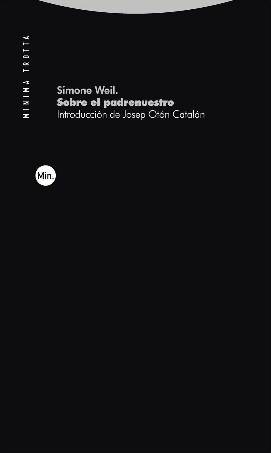 SOBRE EL PADRENUESTRO | 9788413643526 | WEIL, SIMONE | Llibreria Drac - Llibreria d'Olot | Comprar llibres en català i castellà online