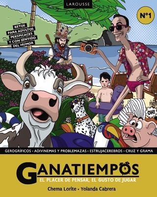 GANATIEMPOS. EL PLACER DE PENSAR, EL GUSTO DE JUGAR | 9791387520908 | LORITE, CHEMA; CABRERA, YOLANDA | Llibreria Drac - Librería de Olot | Comprar libros en catalán y castellano online