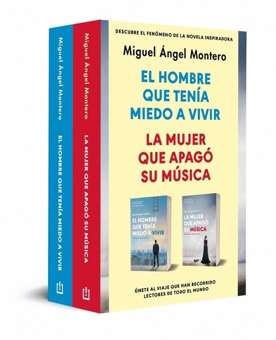 PACK MIGUEL ÁNGEL MONTERO (CONTIENE: EL HOMBRE QUE TENÍA MIEDO A VIVIR | LA MUJER QUE APAGÓ SU MÚSICA) | 9788466389853 | MONTERO, MIGUEL ÁNGEL | Llibreria Drac - Llibreria d'Olot | Comprar llibres en català i castellà online