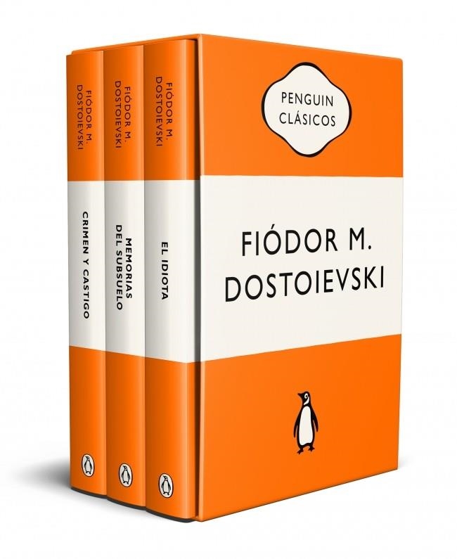 ESTUCHE DOSTOIEVSKI (CONTIENE: CRIMEN Y CASTIGO | MEMORIAS DEL SUBSUELO | EL IDIOTA) | 9788491058182 | DOSTOIEVSKI, FIÓDOR M. | Llibreria Drac - Llibreria d'Olot | Comprar llibres en català i castellà online