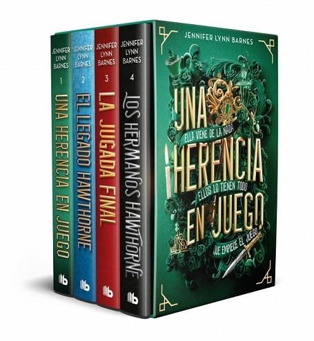 ESTUCHE UNA HERENCIA EN JUEGO | 9791387871406 | LYNN BARNES, JENNIFER | Llibreria Drac - Llibreria d'Olot | Comprar llibres en català i castellà online