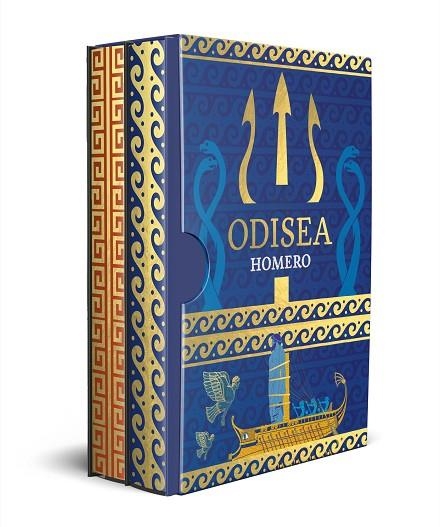 ESTUCHE ILÍADA & ODISEA (EDICIÓN LIMITADA CON CANTOS DECORADOS) | 9788408322610 | HOMERO | Llibreria Drac - Llibreria d'Olot | Comprar llibres en català i castellà online