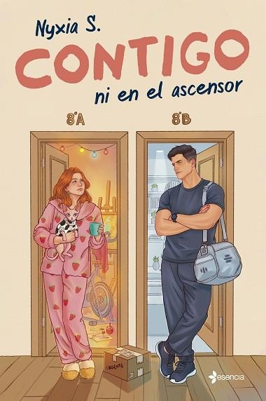 CONTIGO NI EN EL ASCENSOR | 9788408322016 | NYXIA S. | Llibreria Drac - Librería de Olot | Comprar libros en catalán y castellano online
