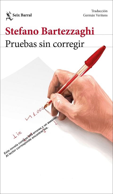 PRUEBAS SIN CORREGIR | 9788432250880 | BARTEZZAGHI, STEFANO | Llibreria Drac - Llibreria d'Olot | Comprar llibres en català i castellà online