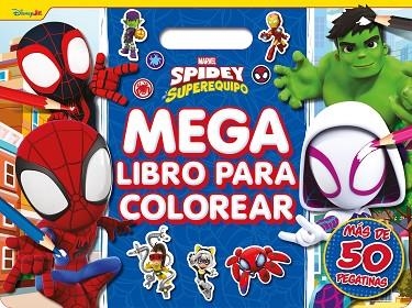SPIDEY Y SU SUPEREQUIPO. MEGALIBRO PARA COLOREAR | 9788410362321 | MARVEL | Llibreria Drac - Llibreria d'Olot | Comprar llibres en català i castellà online