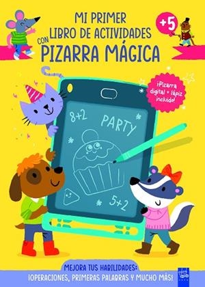 MI PRIMER LIBRO DE ACTIVIDADES CON PIZARRA MÁGICA. AMARILLO | 9788408313571 | YOYO | Llibreria Drac - Llibreria d'Olot | Comprar llibres en català i castellà online