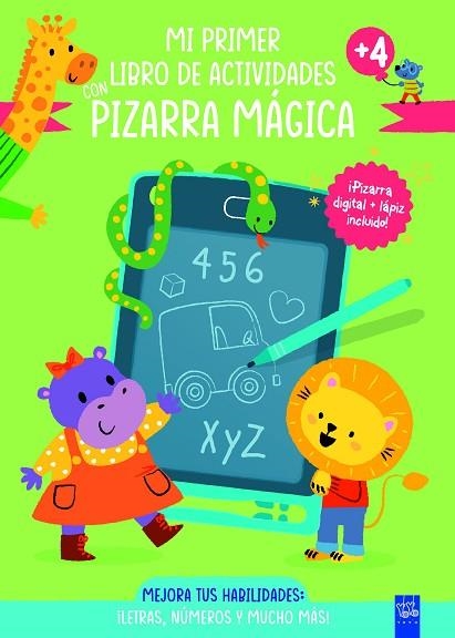 MI PRIMER LIBRO DE ACTIVIDADES CON PIZARRA MÁGICA. VERDE | 9788408313564 | YOYO | Llibreria Drac - Llibreria d'Olot | Comprar llibres en català i castellà online
