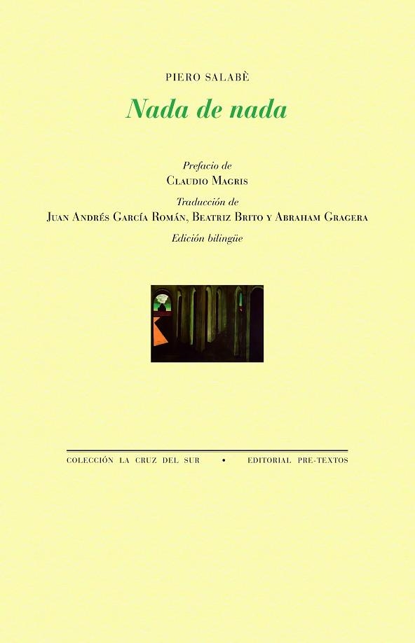 NADA DE NADA | 9791388054228 | SALABÈ, PIERO | Llibreria Drac - Librería de Olot | Comprar libros en catalán y castellano online