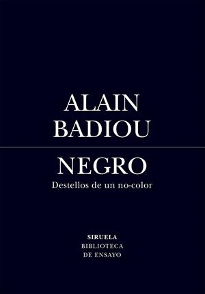 NEGRO | 9791388032127 | BADIOU, ALAIN | Llibreria Drac - Llibreria d'Olot | Comprar llibres en català i castellà online