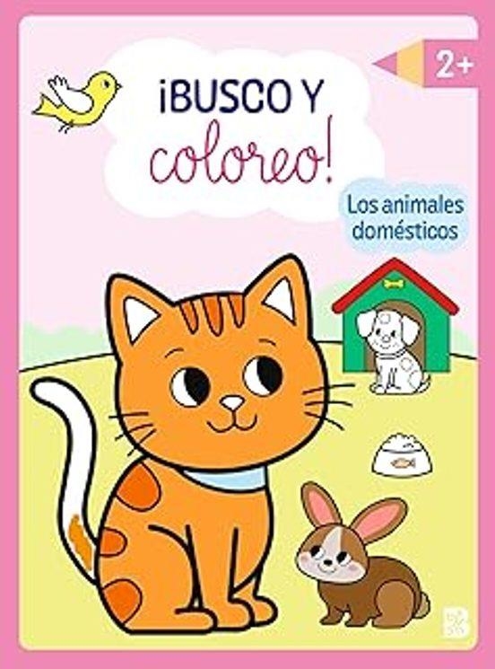 ANIMALES DOMÉSTICOS, LOS (BUSCO Y COLOREO) | 9789403246055 | BALLON | Llibreria Drac - Llibreria d'Olot | Comprar llibres en català i castellà online