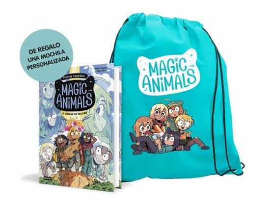 SENDA DE LOS VOLCANES, LA (PACK MAGIC ANIMALS. MISIONES ESPECIALES 1 + MOCHILA) | 8432715200345 | ISERN, SUSANNA; DALMAU, CARLES; LÓPEZ, NIL | Llibreria Drac - Llibreria d'Olot | Comprar llibres en català i castellà online