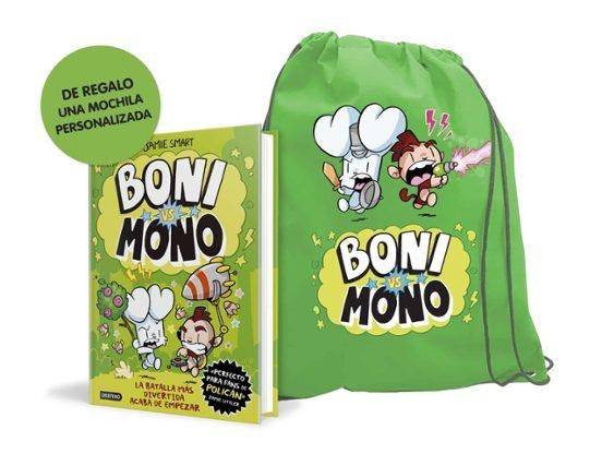 PACK BONI VS MONO 1 (CON MOCHILA) | 8432715200376 | SMART, JAMIE | Llibreria Drac - Llibreria d'Olot | Comprar llibres en català i castellà online