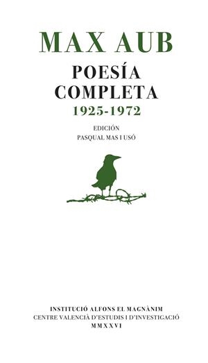 POESÍA COMPLETA (1925-1972) | 9788411561266 | AUB, MAX | Llibreria Drac - Llibreria d'Olot | Comprar llibres en català i castellà online