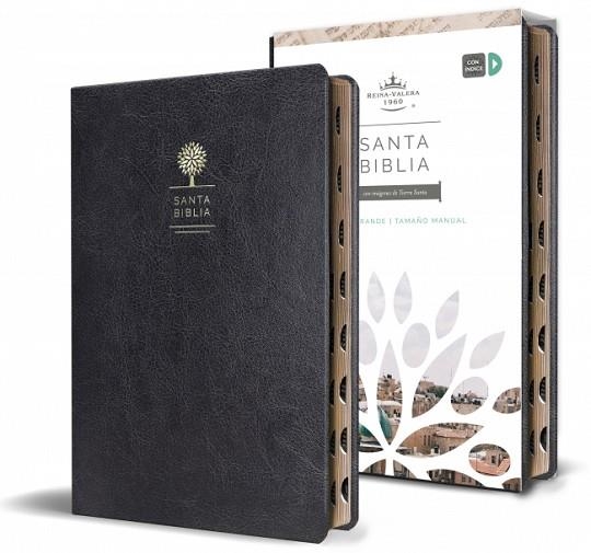BIBLIA REINA VALERA 1960 LETRA GRANDE. SÍMIL PIEL NEGRO | 9781644732168 | AA.DD. | Llibreria Drac - Librería de Olot | Comprar libros en catalán y castellano online