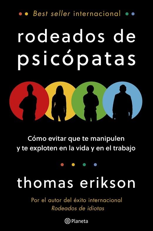 RODEADOS DE PSICÓPATAS | 9788408322047 | ERIKSON, THOMAS | Llibreria Drac - Librería de Olot | Comprar libros en catalán y castellano online