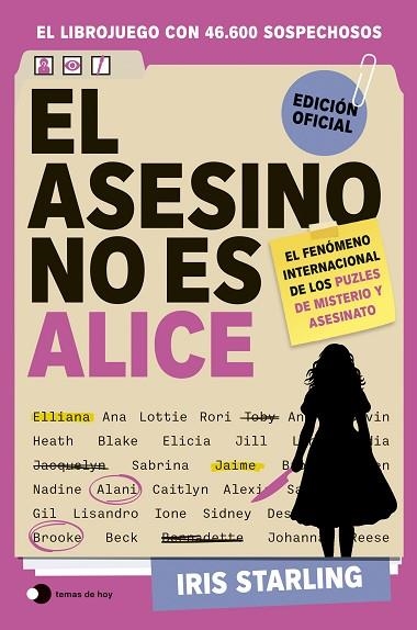ASESINO NO ES ALICE, EL | 9791388279201 | STARLING, IRIS | Llibreria Drac - Librería de Olot | Comprar libros en catalán y castellano online