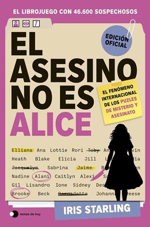 ASESINO NO ES ALICE, EL | 9791388279201 | STARLING, IRIS | Llibreria Drac - Llibreria d'Olot | Comprar llibres en català i castellà online