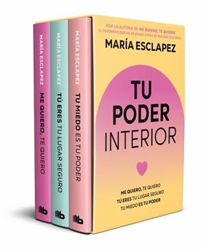 ESTUCHE TU PODER INTERIOR (TU MIEDO ES TU PODER | TÚ ERES TU LUGAR SEGURO | ME QUIERO, TE QUIERO) | 9791387871789 | ESCLAPEZ, MARÍA | Llibreria Drac - Librería de Olot | Comprar libros en catalán y castellano online