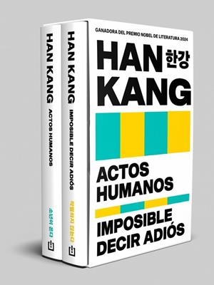 ESTUCHE HAN KANG (IMPOSIBLE DECIR ADIÓS | ACTOS HUMANOS) | 9788466392624 | KANG, HAN | Llibreria Drac - Llibreria d'Olot | Comprar llibres en català i castellà online