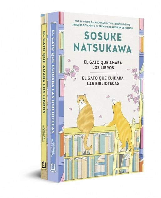 PACK EL GATO QUE AMABA LOS LIBROS (EL GATO QUE AMABA LOS LIBROS | EL GATO QUE CUIDABA LAS BIBLIOTECAS) | 9788466391146 | NATSUKAWA, SOSUKE | Llibreria Drac - Librería de Olot | Comprar libros en catalán y castellano online