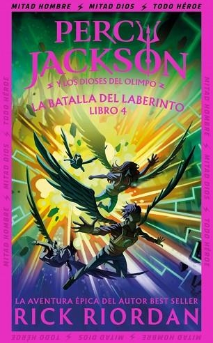BATALLA DEL LABERINTO, LA (PERCY JACKSON Y LOS DIOSES DEL OLIMPO 4) | 9788419868923 | RIORDAN, RICK | Llibreria Drac - Llibreria d'Olot | Comprar llibres en català i castellà online