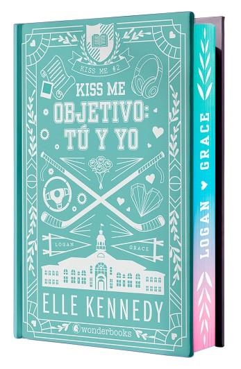 OBJETIVO: TÚ Y YO (KISS ME 2 - OFF CAMPUS 2) - EDICIÓN ESPECIAL EN TAPA DURA | 9788410425811 | KENNEDY, ELLE | Llibreria Drac - Llibreria d'Olot | Comprar llibres en català i castellà online