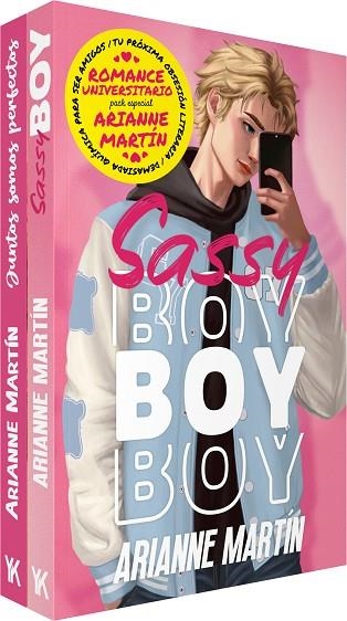 PACK SASSY BOY + JUNTOS SOMOS PERFECTOS | 9791388330070 | MARTÍN, ARIANNE | Llibreria Drac - Llibreria d'Olot | Comprar llibres en català i castellà online
