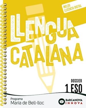 MARIA DE BELL-LLOC 1 ESO. DOSSIER. LLENGUA CATALANA | 9788448957230 | HOMS, LLUÍS; ROSELL, JOSEP | Llibreria Drac - Llibreria d'Olot | Comprar llibres en català i castellà online