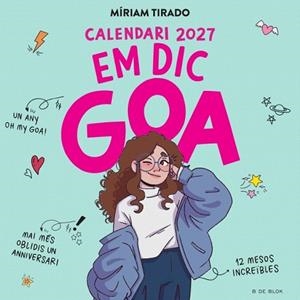 CALENDARI 2027 EM DIC GOA | 9791387994365 | TIRADO, MÍRIAM | Llibreria Drac - Librería de Olot | Comprar libros en catalán y castellano online