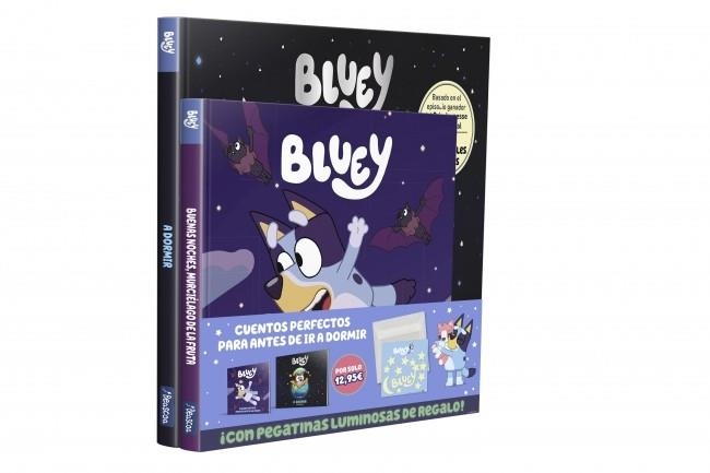 A DORMIR CON BLUEY. PACK CON DOS LIBROS DE BLUEY PARA LEER ANTES DE IR A LA CAMA (BLUEY. UN CUENTO) | 9788448875046 | BLUEY | Llibreria Drac - Librería de Olot | Comprar libros en catalán y castellano online