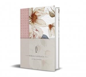 BIBLIA CATÓLICA, LA (EDICIÓN LETRA GRANDE. TAPA DURA, TELA ROSADA CON FLORES) | 9798890985309 | BIBLIA DE AMÉRICA | Llibreria Drac - Llibreria d'Olot | Comprar llibres en català i castellà online