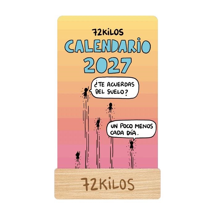 CALENDARIO MESA DE TARJETAS 2027 - 72 KILOS | 9788419434456 | ALONSO, ÓSCAR | Llibreria Drac - Llibreria d'Olot | Comprar llibres en català i castellà online