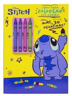 STITCH. LIBRO PARA COLOREAR CON CERAS | 9791387526962 | DISNEY | Llibreria Drac - Librería de Olot | Comprar libros en catalán y castellano online