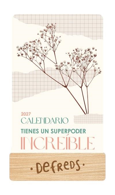 CALENDARIO MESA DE TARJETAS 2027 - DEFREDS | 9788419434463 | DEFREDS | Llibreria Drac - Llibreria d'Olot | Comprar llibres en català i castellà online