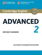 CAMBRIDGE ENGLISH ADVANCED 2 STUDENT'S BOOK WITHOUT ANSWERS | 9781316504475 | CAMBRIDGE UNVIERSITY PRESS | Llibreria Drac - Llibreria d'Olot | Comprar llibres en català i castellà online