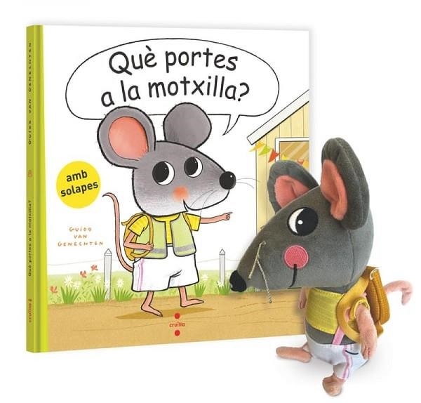 QUÈ PORTES A LA MOTXILLA  (AMB PELUIX) | 9788466160537 | VAN GENECHTEN, GUIDO | Llibreria Drac - Llibreria d'Olot | Comprar llibres en català i castellà online