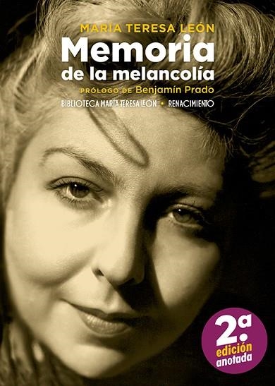 MEMORIA DE LA MELANCOLÍA | 9788418818745 | LEÓN, MARÍA TERESA | Llibreria Drac - Llibreria d'Olot | Comprar llibres en català i castellà online