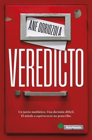 VEREDICTO | 9788410140721 | ODRIOZOLA, ANE | Llibreria Drac - Librería de Olot | Comprar libros en catalán y castellano online