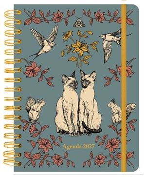 AGENDA ANUAL SEMANAL 2027 LAURA AGUSTÍ "GATOS" | 9788419434357 | AGUSTÍ, LAURA (LALAURI) | Llibreria Drac - Llibreria d'Olot | Comprar llibres en català i castellà online