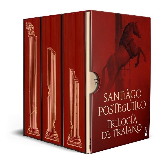 ESTUCHE TRILOGÍA DE TRAJANO (EDICIÓN ESPECIAL CON CANTOS DECORADOS) | 9788408327547 | POSTEGUILLO, SANTIAGO | Llibreria Drac - Llibreria d'Olot | Comprar llibres en català i castellà online