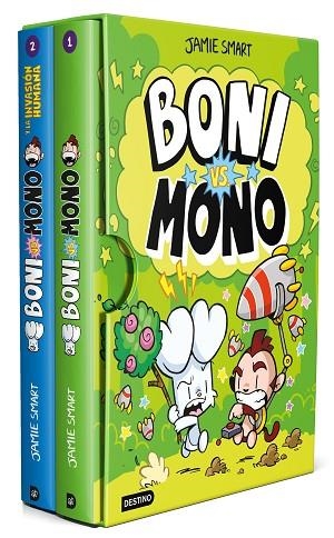 ESTUCHE BONI VS. MONO 1-2 | 9788408327219 | SMART, JAMIE | Llibreria Drac - Librería de Olot | Comprar libros en catalán y castellano online
