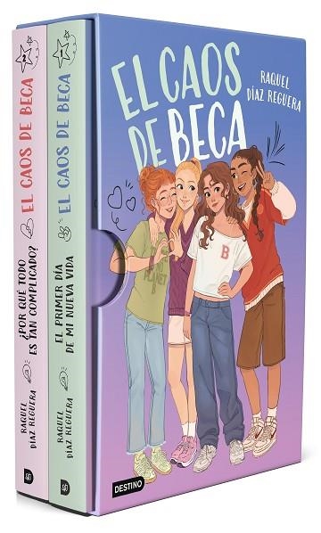 ESTUCHE EL CAOS DE BECA 1-2 | 9788408327264 | DÍAZ REGUERA, RAQUEL | Llibreria Drac - Llibreria d'Olot | Comprar llibres en català i castellà online